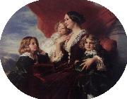 Franz Xaver Winterhalter Elzbieta Branicka, Countess Krasinka and her Children China oil painting reproduction